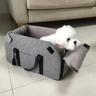 Siège auto chien ReliableComfort gris salon chien