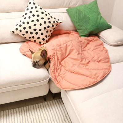 Tapis XXL pour chien DogExtra brun rose chien