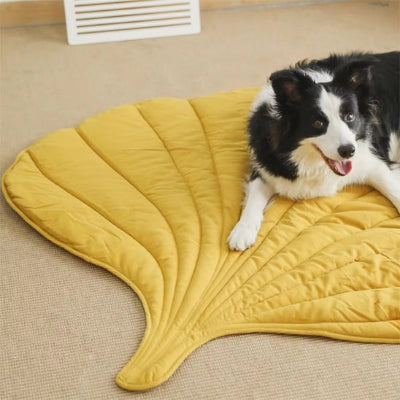 Tapis XXL pour chien DogExtra jaune noir blanc chien