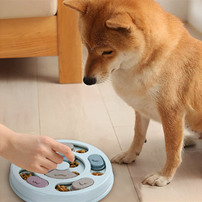 Tapis de fouille SearchsMats regarde, crème chien