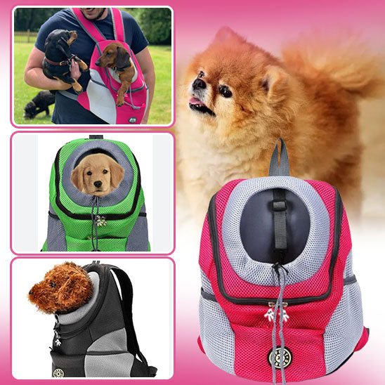BackpackDog™ - Sac à dos pour votre chien - Chien trop content
