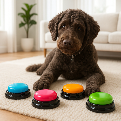 Clic d'apprentissage chien click quatre jouets chien