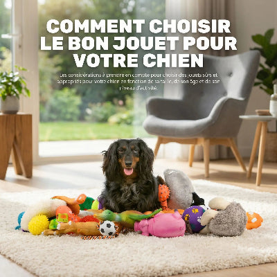 comment choisir le bon jouet pour votre chien