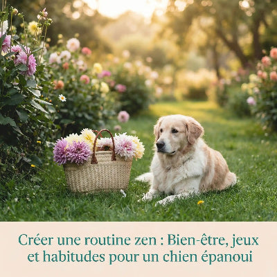 Créer une routine zen bien-être, jeux et habitudes pour un chien épanoui