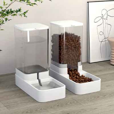 Distributeur de croquettes petpro eau nourriture double chien