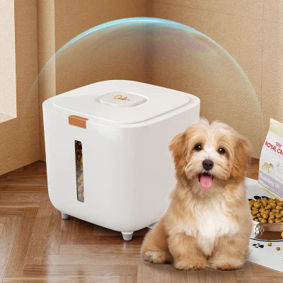 Distributeur de croquettes pour chien fooddog nourriture brun chien