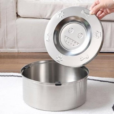 Gamelle anti eclaboussure splashbowl morceaux chiens