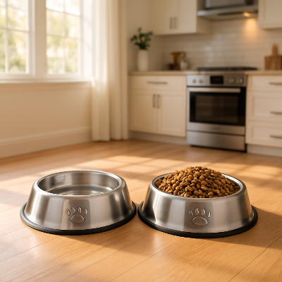 Gamelle pour chien dogfood deux bols cuisine chien