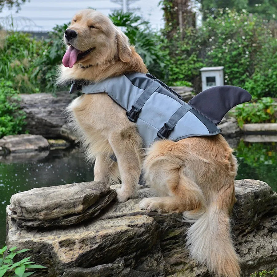 gilet-de-sauvetage-chien-dogjacket-brun-gris