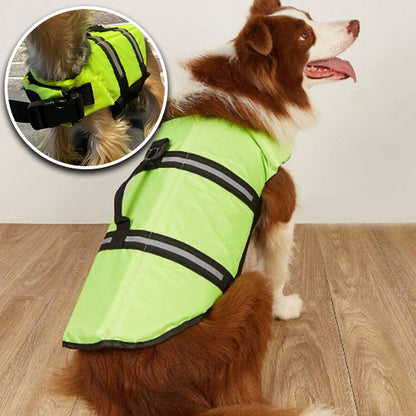 gilet-de-sauvetage-chien-doglife-vert