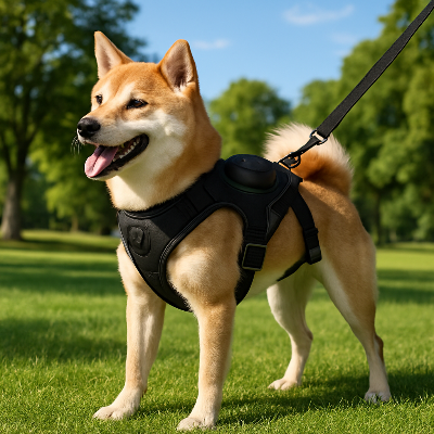 Harnais chien DogsHarnesses noir courir brun chien