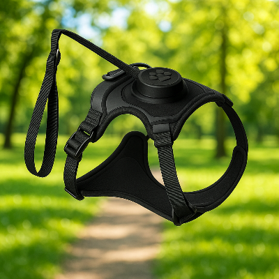 Harnais chien DogsHarnesses noir vide chien