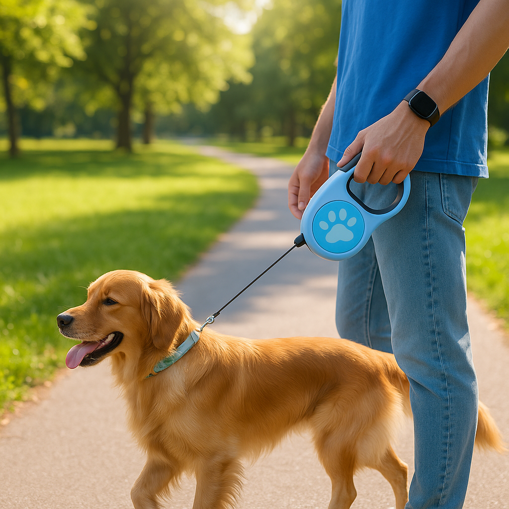 laisse-chien-masha-bleu-dehort-marcher-chien