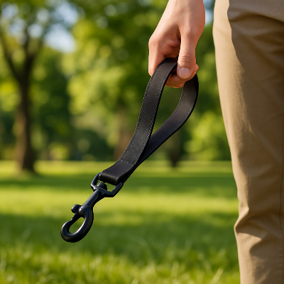 Laisse chien Robus pantalon noir chien