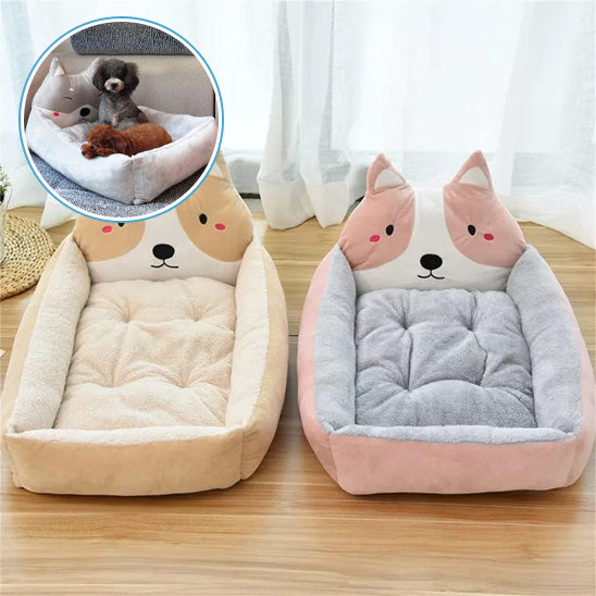 lit-pour-chien-bed-rose-beige