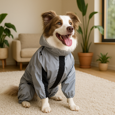 Manteau chien dogket assis salon chien