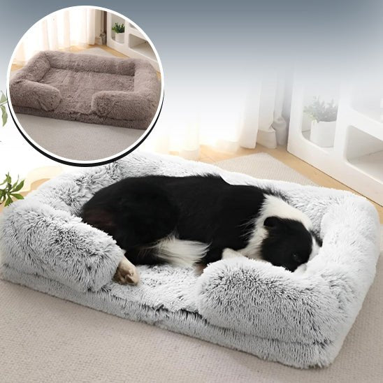 matelas-pour-chien-gris-pale