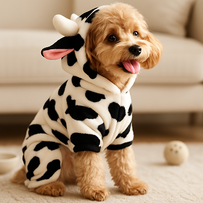 Pull chien dogjum vache chien