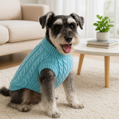 Pull chien perdog bleu chien