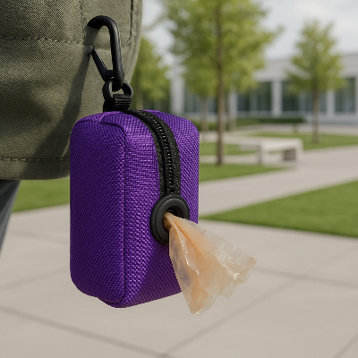 Sac à crottes chien baghold violet chien