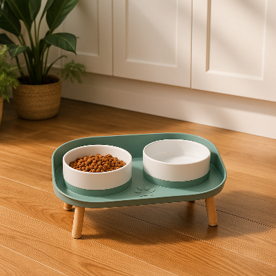 Support gamelle chien bowlstand eau nourriture chiens