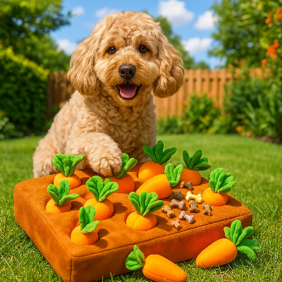 Tapis de fouille chien dogdigging assis jeu chien