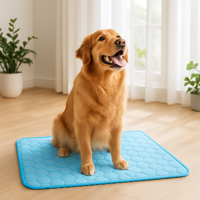 Tapis pour chien extra extradog bleu, brun chien