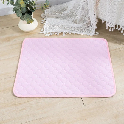 tapis-pour-chien-extra-plancher-rose