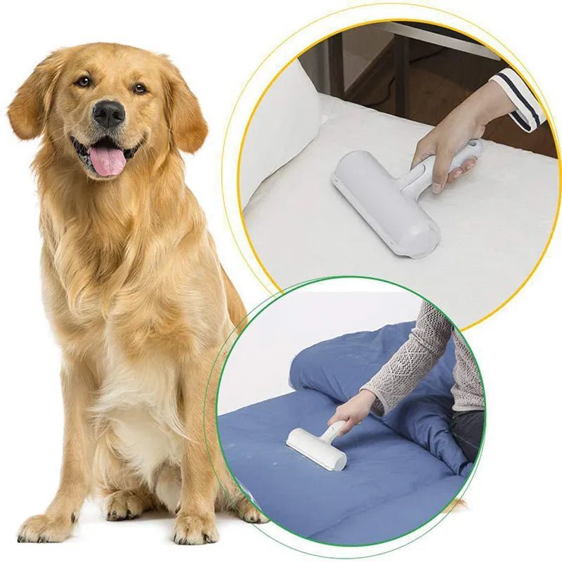 Cleanoutou™ - Rouleau anti-poils chien - Chien trop content